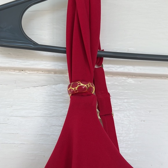 Miraclesuit Razzle Dazzle Tankini Top Size 10 - Picture 5 of 9